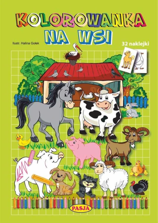 Kolorowanka na wsi, Halina Gołek