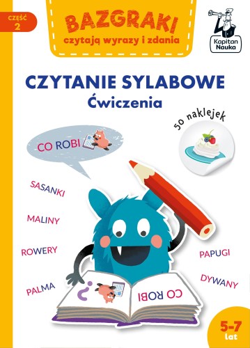 Bazgraki czytają wyrazy i zdania. Czytanie...