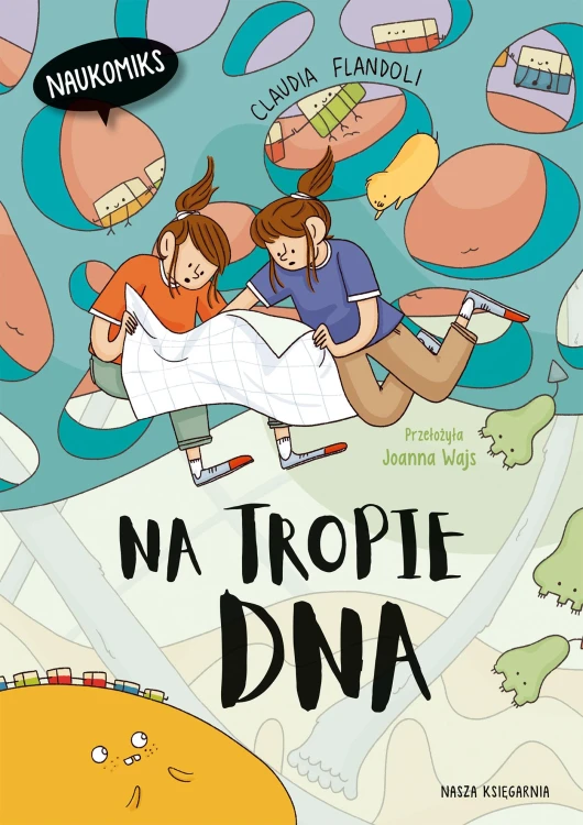 Na tropie DNA. Naukomiks, Claudia Flandoli