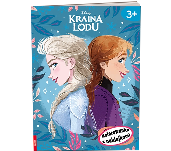 Disney Kraina Lodu Kolorowanka z naklejkami...