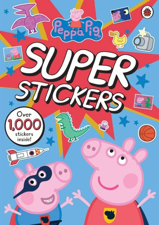 Super Stickers Activity Book. Peppa Pig wer....