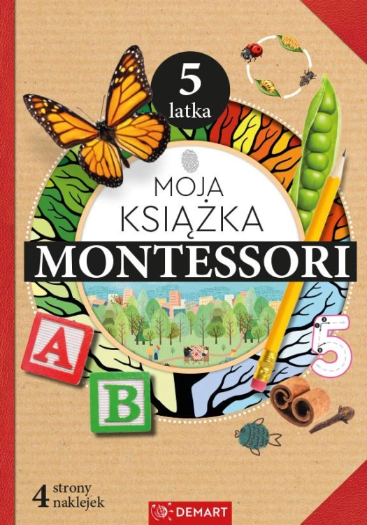 Moja książka Montessori 5-latka, Anna Borchard