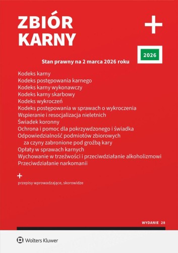 Zbiór karny PLUS 2026, Opracowanie zbiorowe