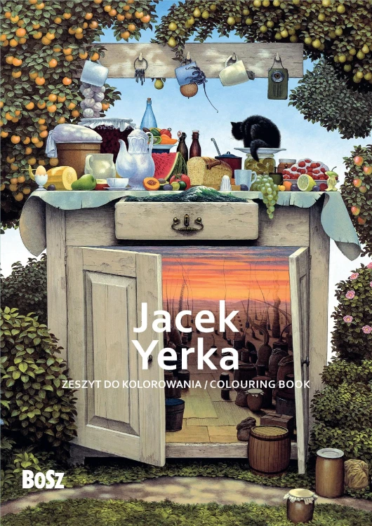 Jacek Yerka. Zeszyt do kolorowania
