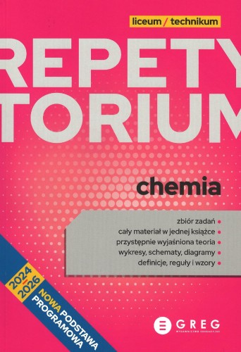 Chemia. Repetytorium. Liceum/technikum wyd. 2026