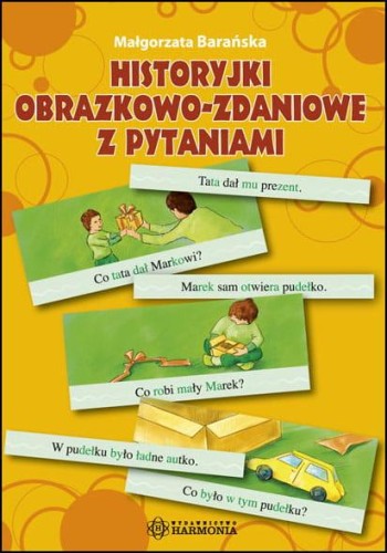 Historyjki obrazkowo-zdaniowe z pytaniami