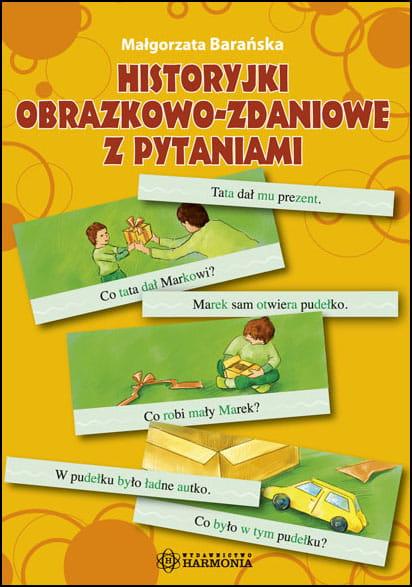 Historyjki obrazkowo-zdaniowe z pytaniami