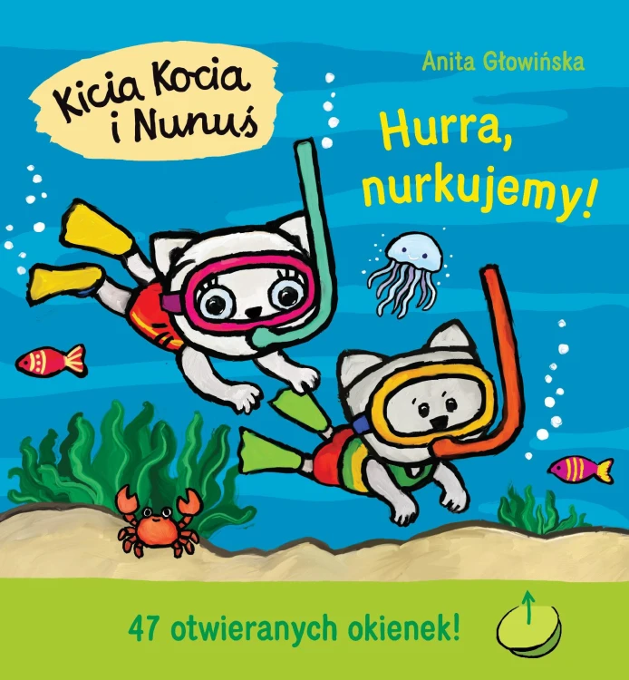 Hurra, nurkujemy! Kicia Kocia i Nunuś