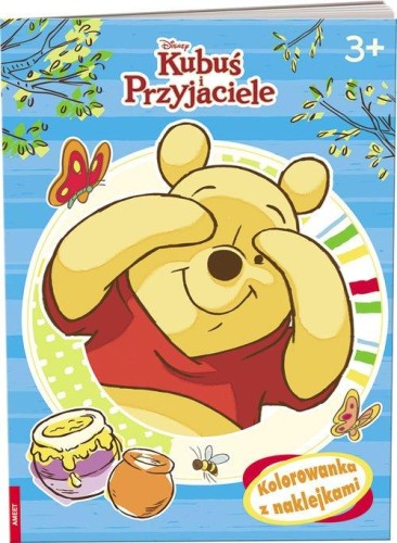 Kubuś Kolorowanka z naklejkami NA-9138