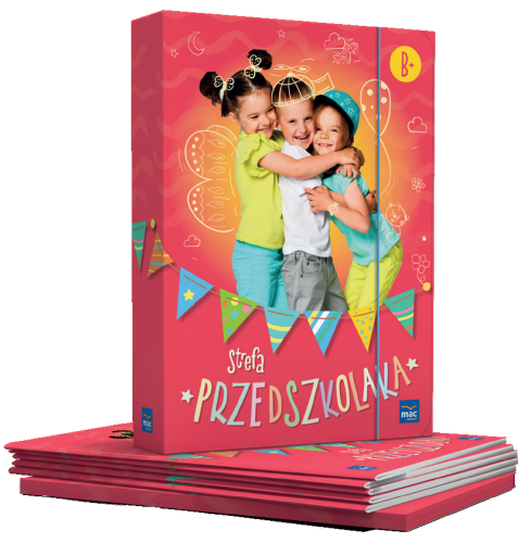 Pakiet Strefa przedszkolaka Poziom B+ Sześciolatek