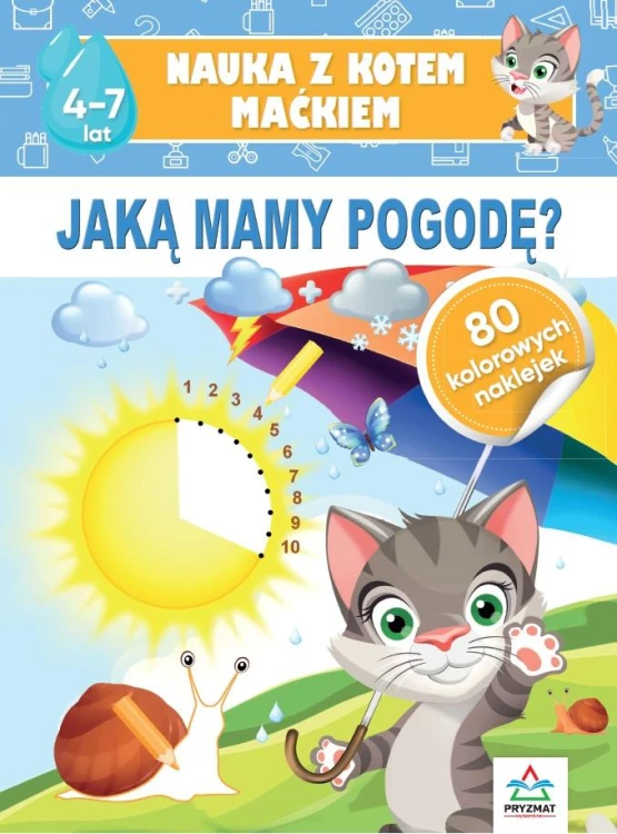 Jaką mamy pogodę? Nauka z kotem Maćkiem