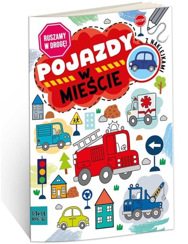 Kolorowanka A4 Ruszamy w drogę pojazdy w mieście