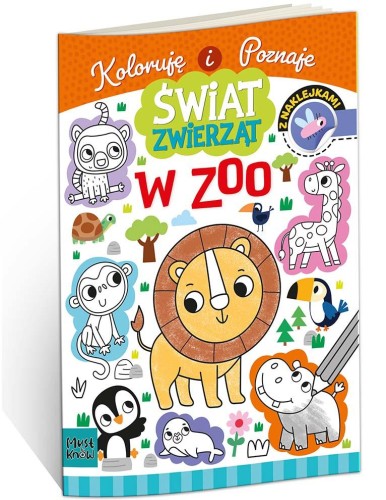 Kolorowanka A4 Świat Zwierząt w ZOO