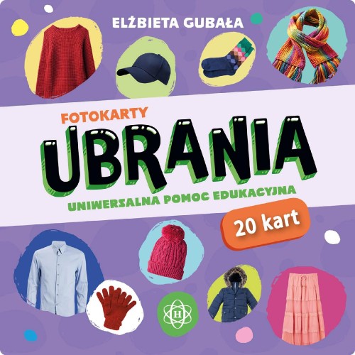 Fotokarty Ubrania uniwersalna pomoc edukacyjna