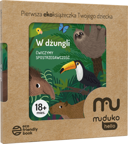 W dżungli. Ćwiczymy spostrzegawczość 18 mies.+...