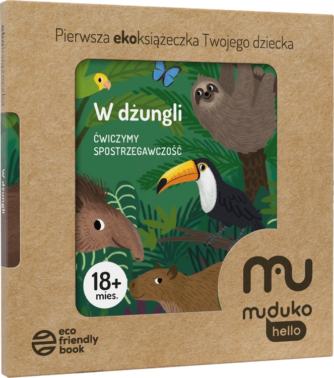W dżungli. Ćwiczymy spostrzegawczość 18 mies.+...