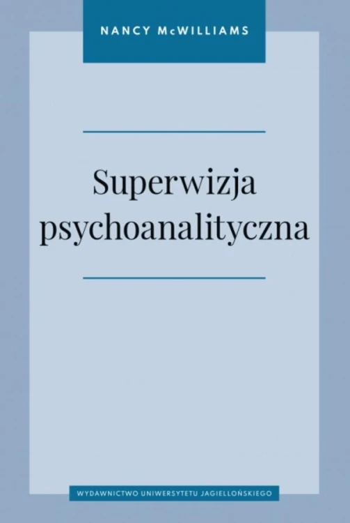 Superwizja psychoanalityczna, Nancy McWilliams