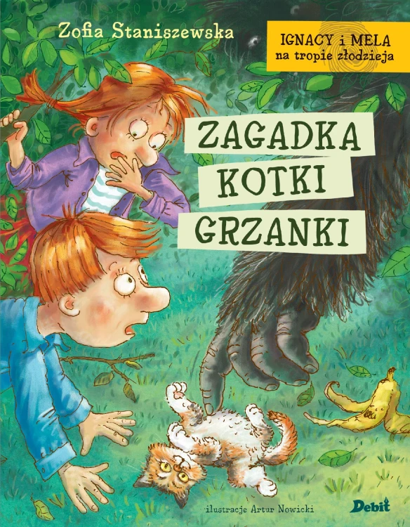 Zagadka kotki Grzanki. Ignacy i Mela na tropie...
