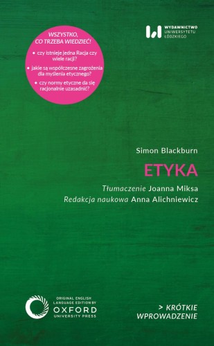 Etyka, Simon Blackburn
