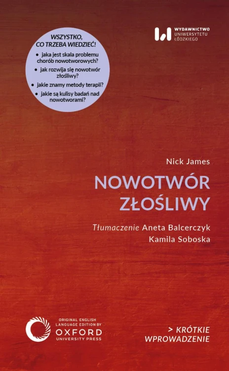 Nowotwór złośliwy, Nick James
