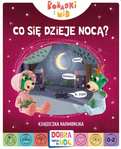 Co się dzieje nocą? Bobaski i Miś. Dobranoc,...