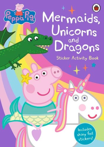 Mermaids, Unicorns and Dragons Sticker...