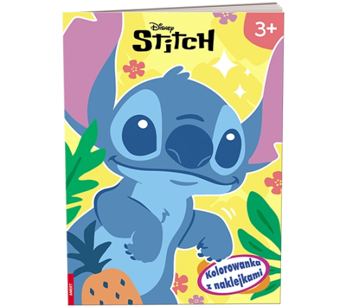 Disney Stich Kolorowanka z naklejkami NA-9141