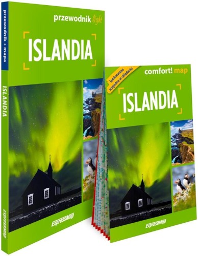 Islandia light przewodnik + mapa, Justyna Bajer