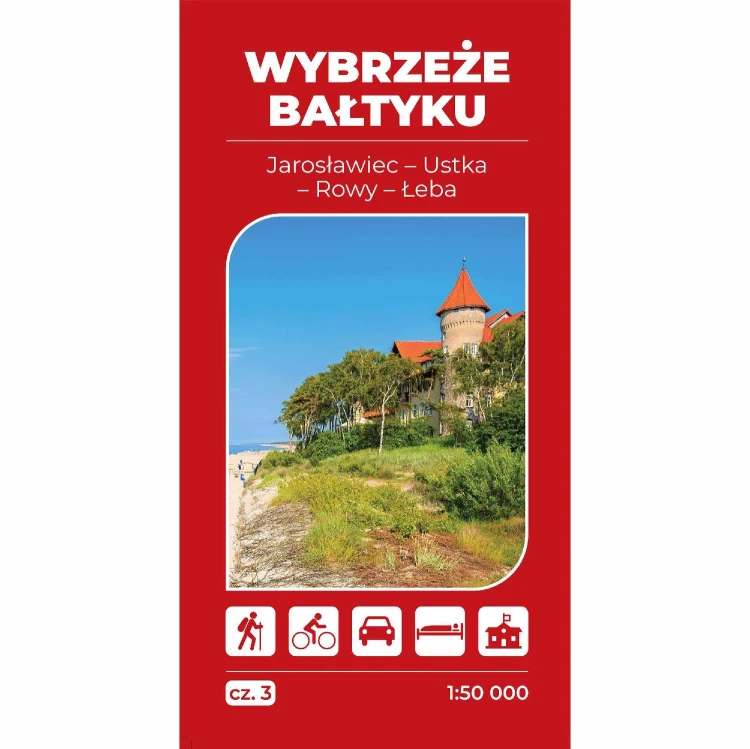 Mapa turystyczna Wybrzeże Bałtyku 3...