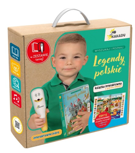 Legendy polskie. Mówiąca książka interaktywna....
