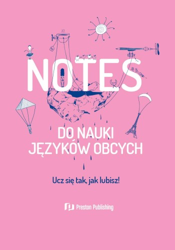 Notes do nauki języków obcych (różowy)