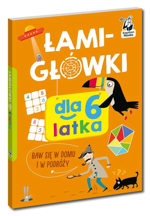 Łamigłówki dla 6-latka. Łamigłówki. Kapitan Nauka