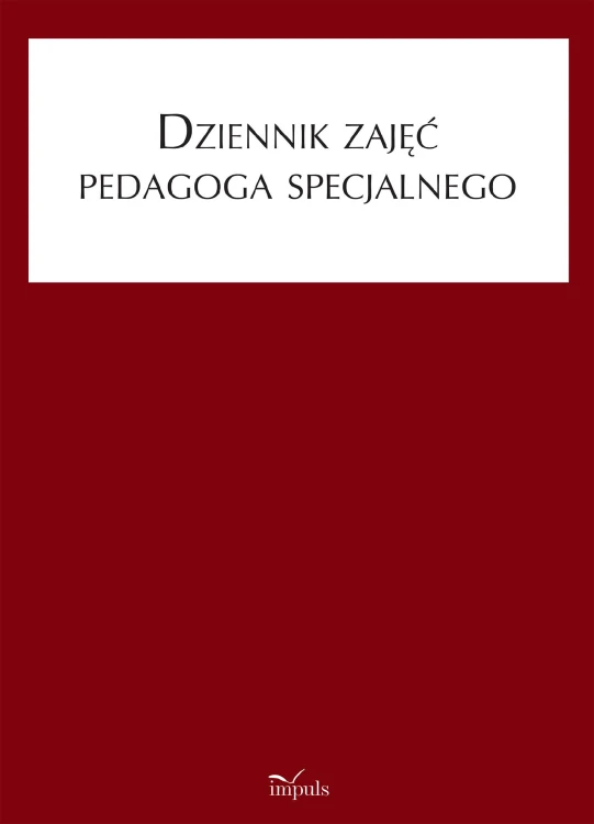 Dziennik zajęć pedagoga specjalnego, Anna Franczyk