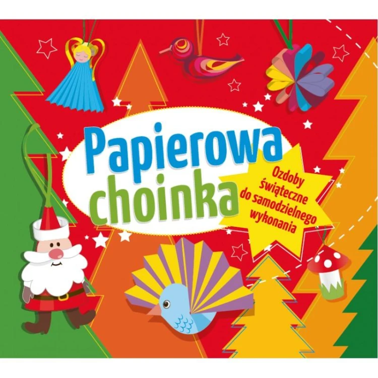 Papierowa choinka. Ozdoby świąteczne do...