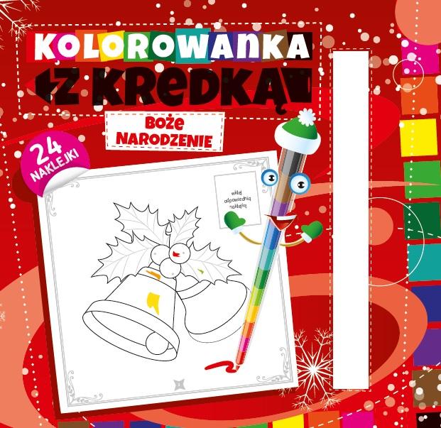 Boże Narodzenie. Kolorowanka z kredką wyd. 2