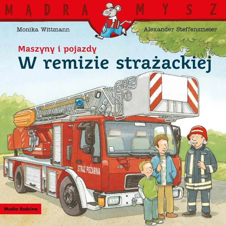 Maszyny i pojazdy. W remizie strażackiej....