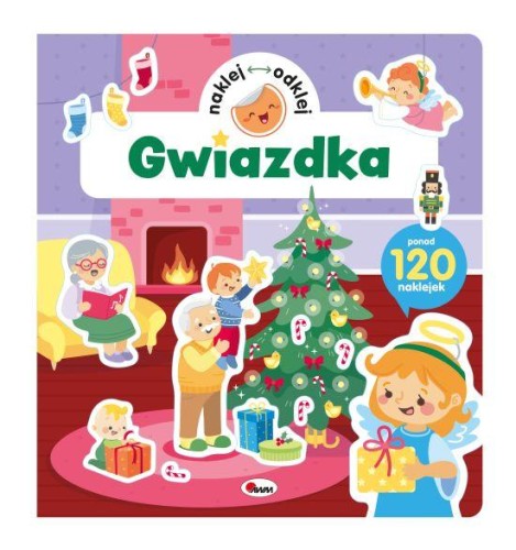 Gwiazdka. Naklej odklej, Opracowanie zbiorowe