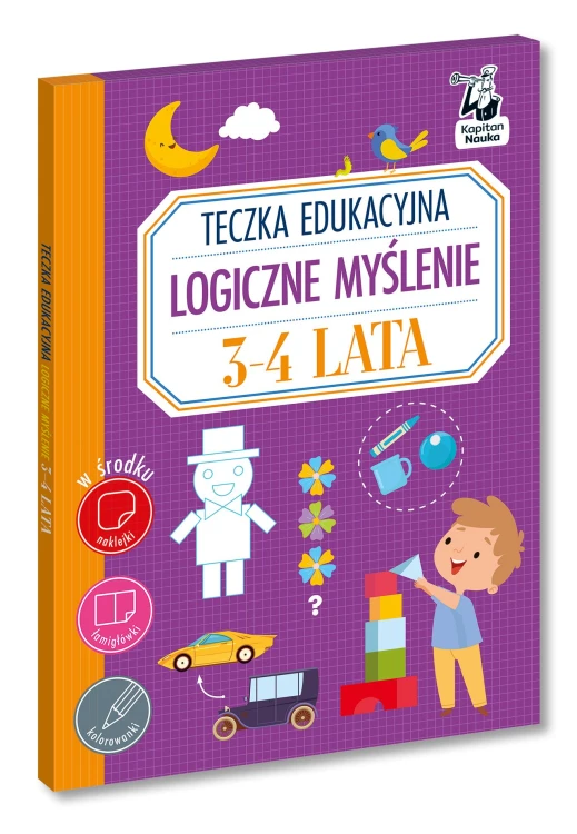 Teczka edukacyjna. Logiczne myślenie. 3-4...