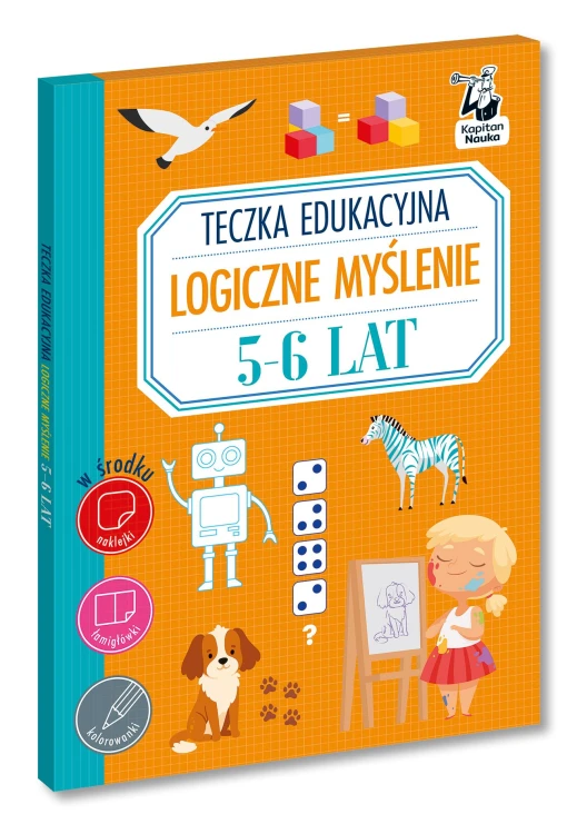 Teczka edukacyjna. Logiczne myślenie. 5-6 lat....