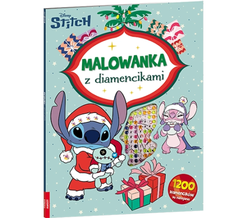 Disney Stitch Malowanka z diamencikami DKO-9105